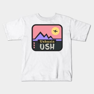 Ushuaia airport code Kids T-Shirt